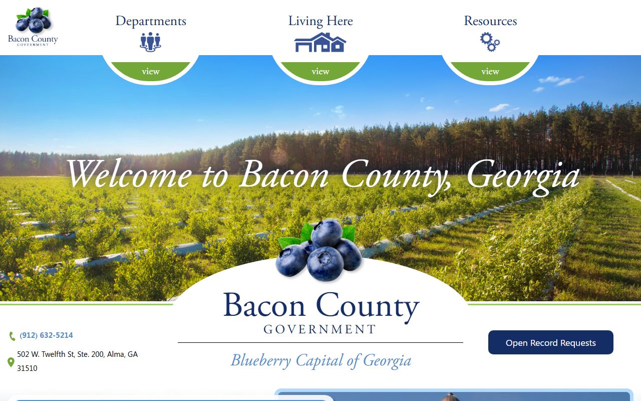 Bacon County court records official county government source