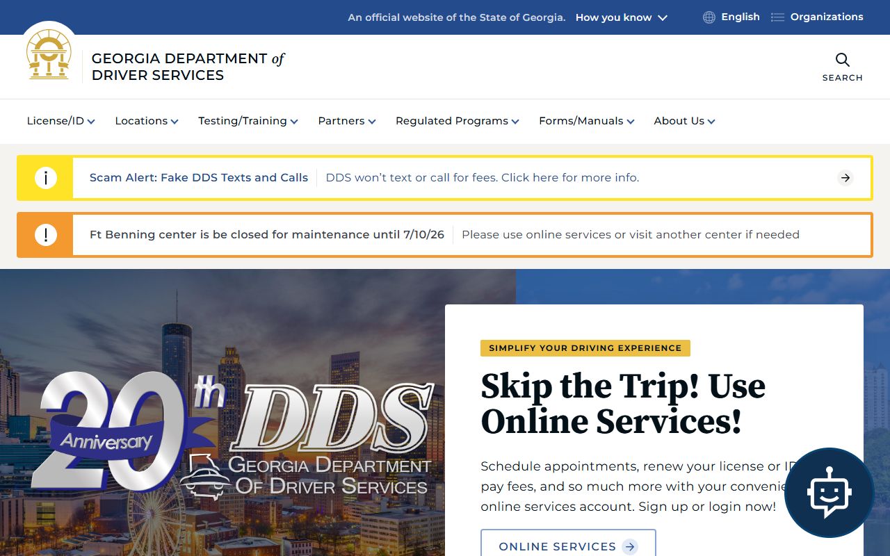 Bacon County traffic court records and Georgia DDS driver records